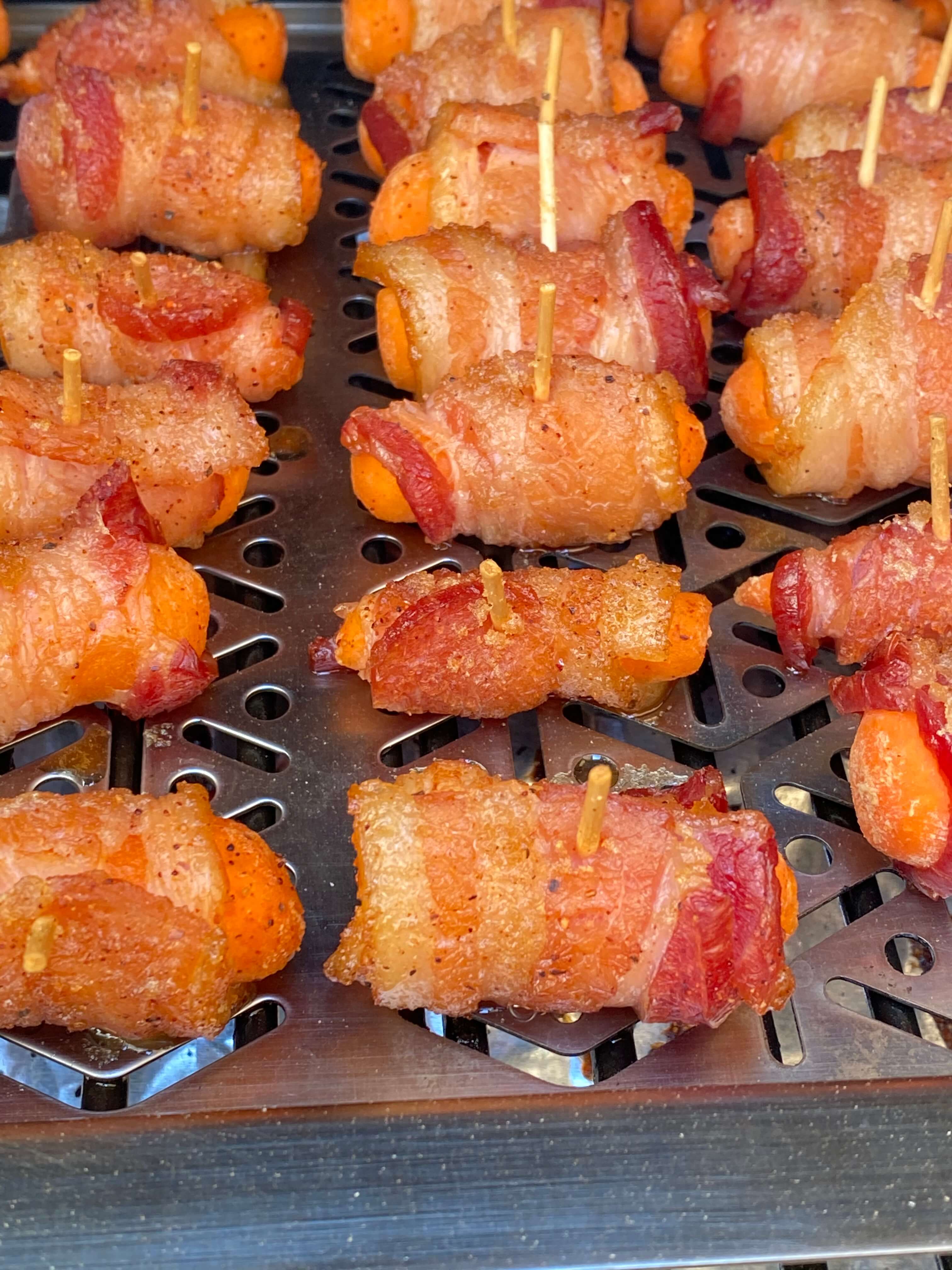 bacon wrapped carrots