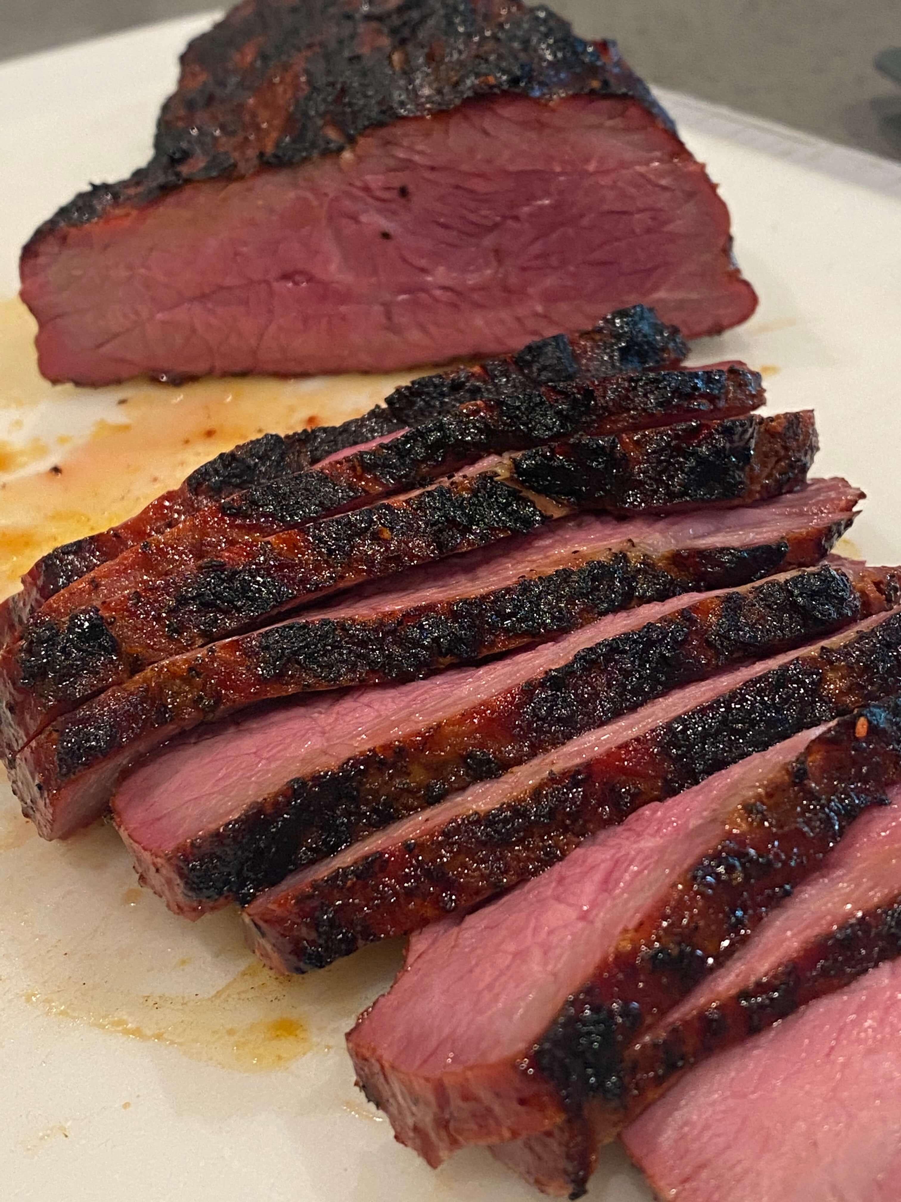 smoked tri tip