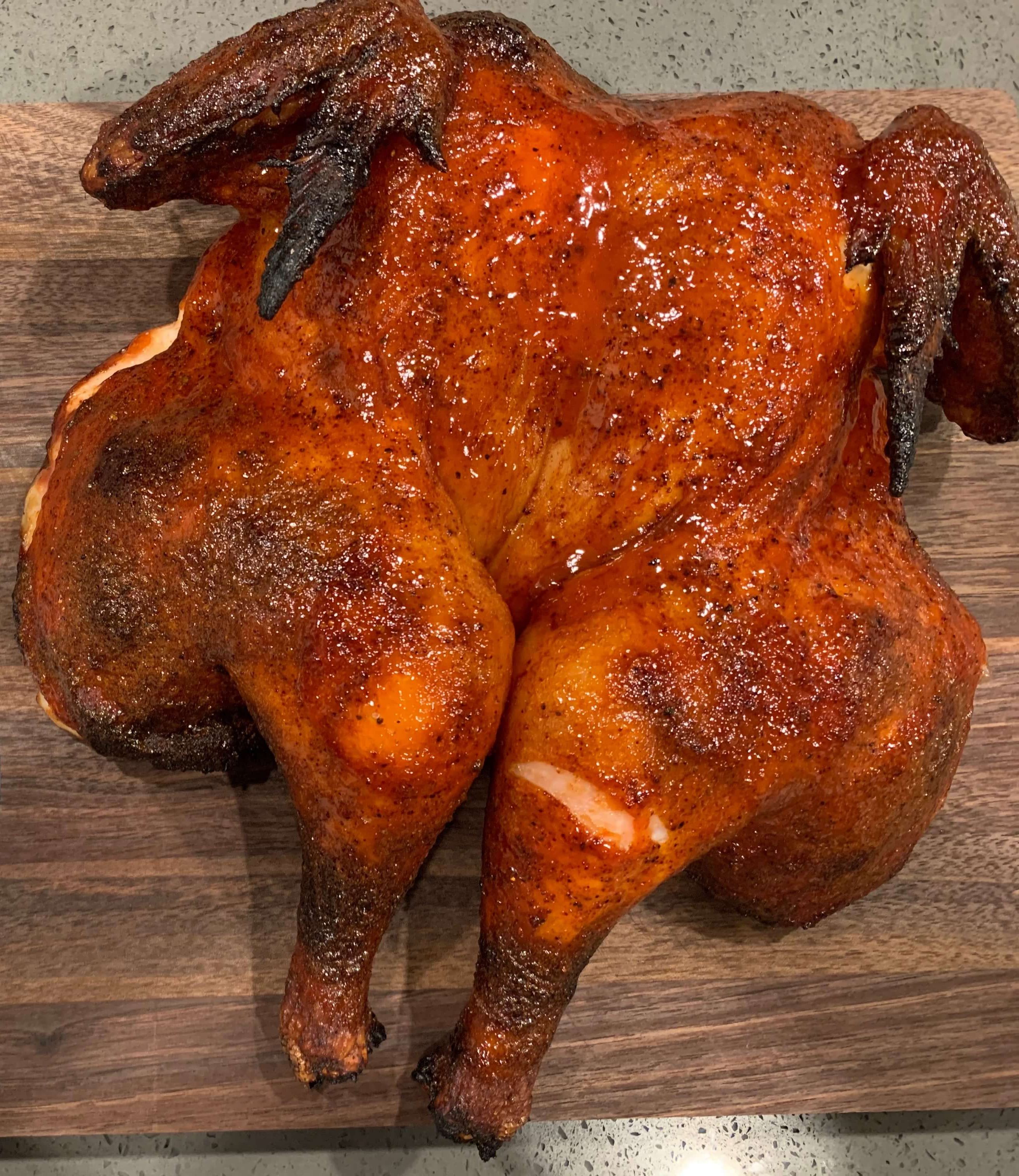 smoked chicken